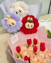 POPLAND  Labubu and Mokoko Flowers
